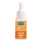 Colour Drops Orange - Lebensmittelfarbe auf Ölbasis (20ml)