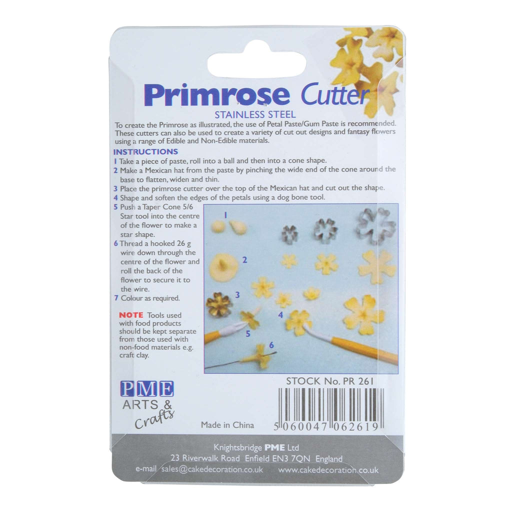 Primrose Fondant Cutters Set Of 3
