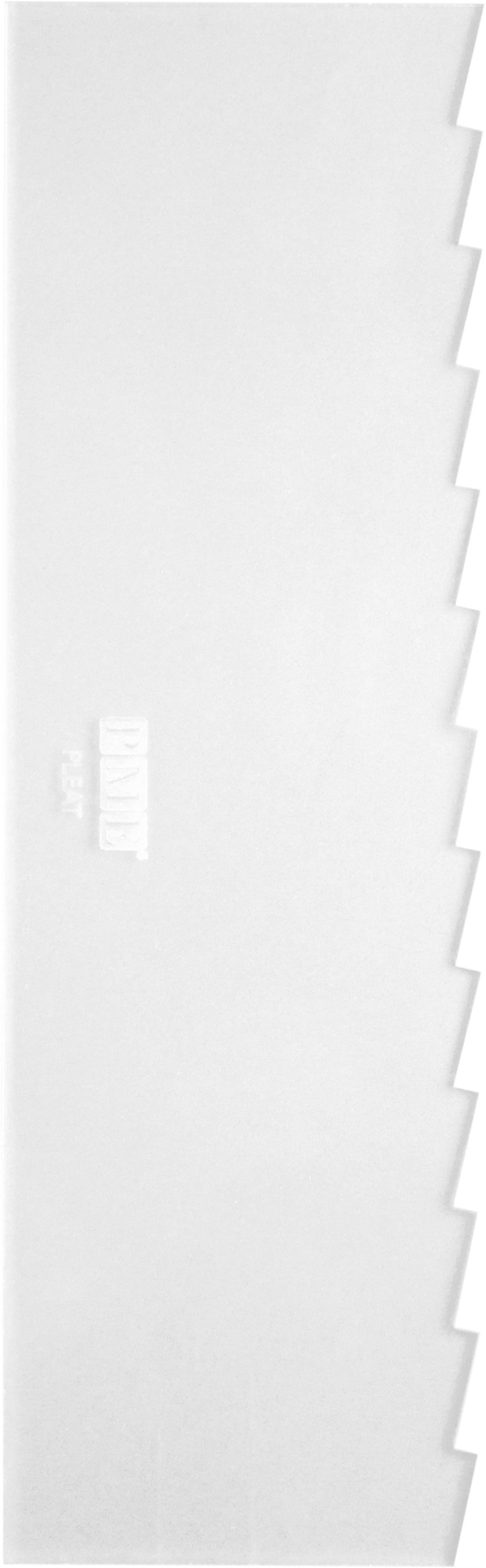 Zijkant Schrapers - Patroon Acryl Plooi (255mm / 10")