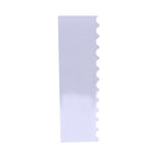 Scallop Tall Patterned Edge Side Scrapper