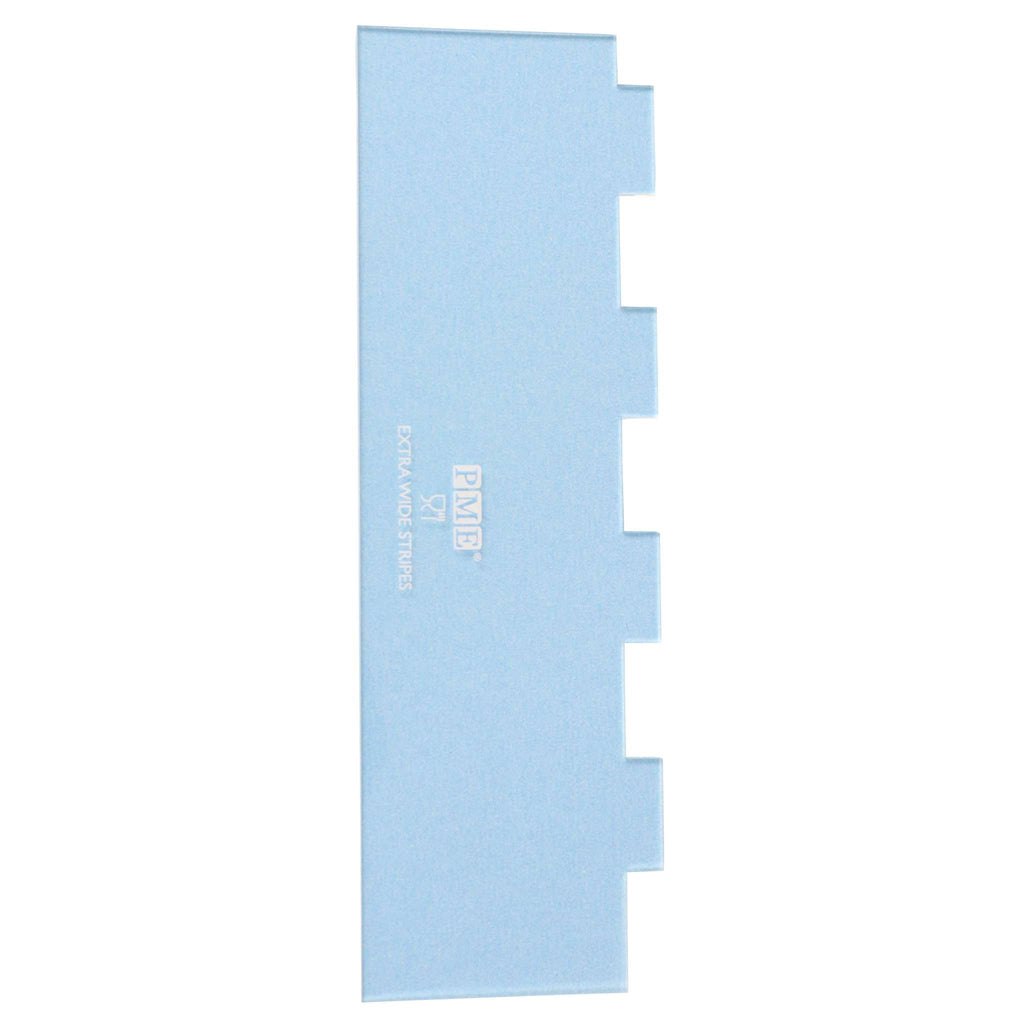 Stripes Extra Wide Tall Patterned Edge Side Scrapper