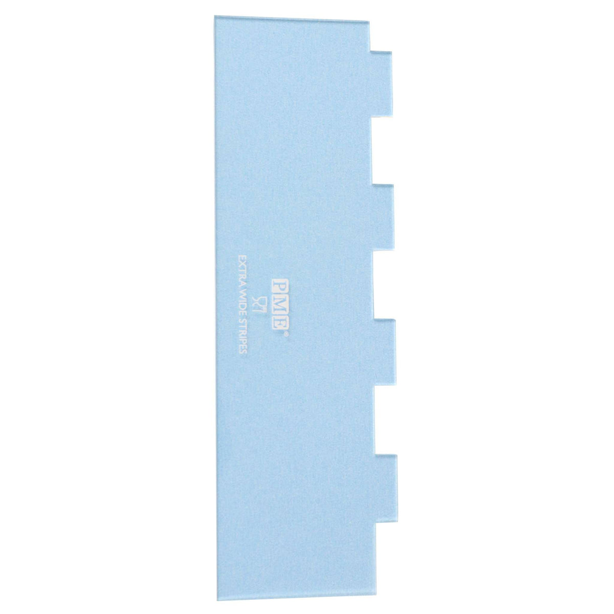 Stripes Extra Wide Tall Patterned Edge Side Scrapper
