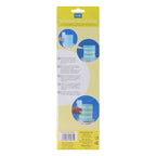 Stripes Extra Wide Tall Patterned Edge Side Scrapper