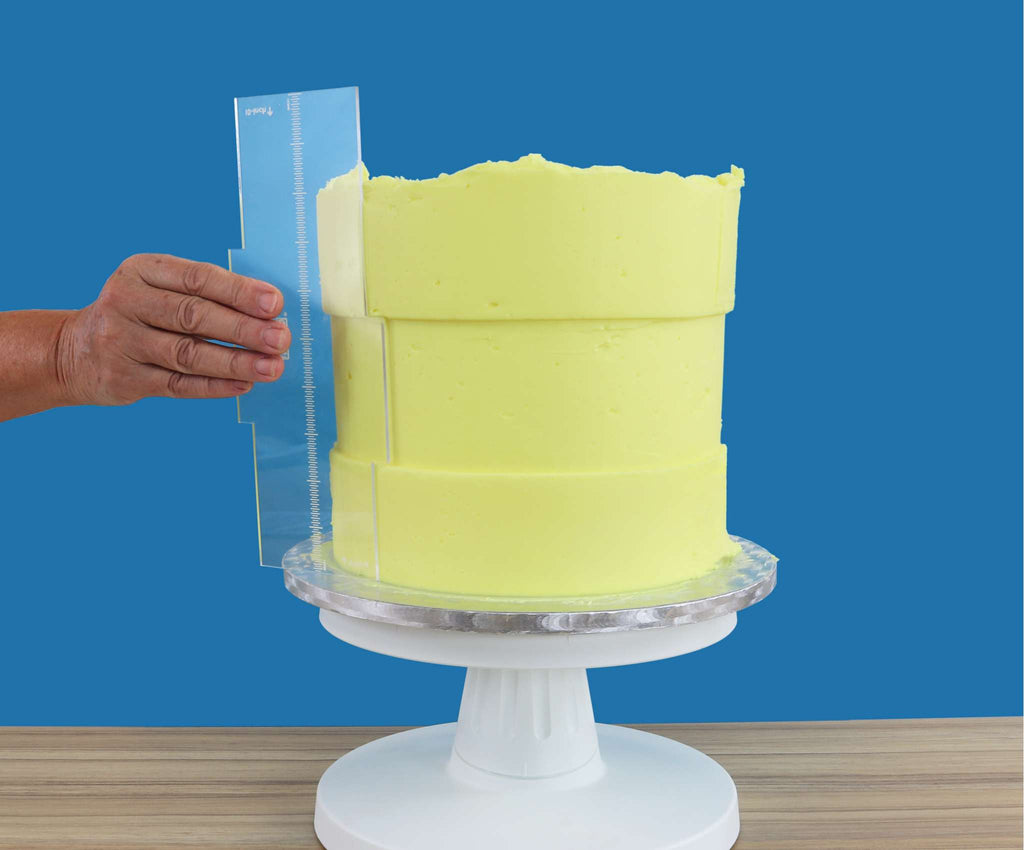 Zijkant Schrapers - Breedte Ring voor 8" en 10" Taarten (255mm / 10")