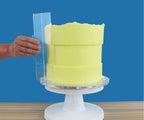 Zijkant Schrapers - Breedte Ring voor 8" en 10" Taarten (255mm / 10")