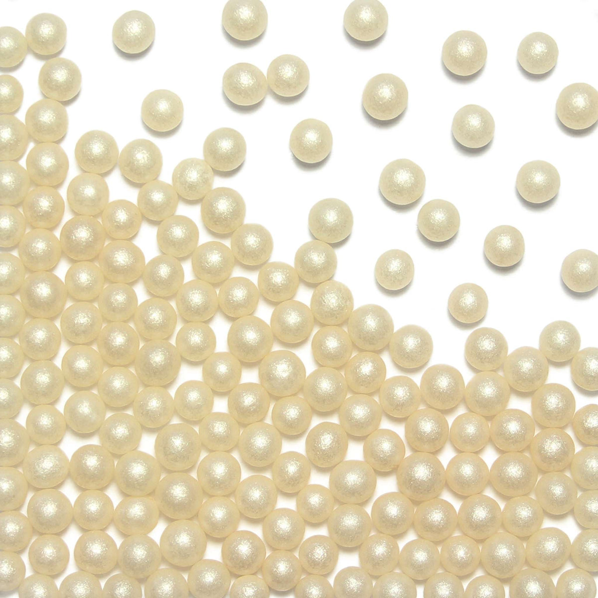 Perles de Sucre - Pearlized Ivory (100g / 3.5oz)