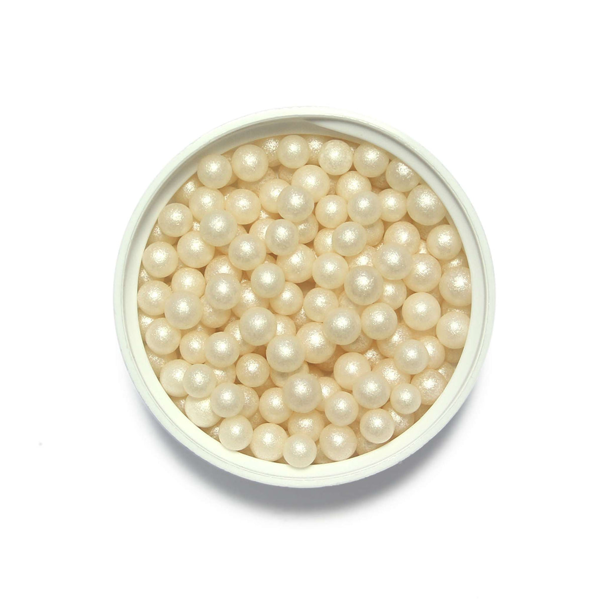 Perles de Sucre - Pearlized Ivory (100g / 3.5oz)