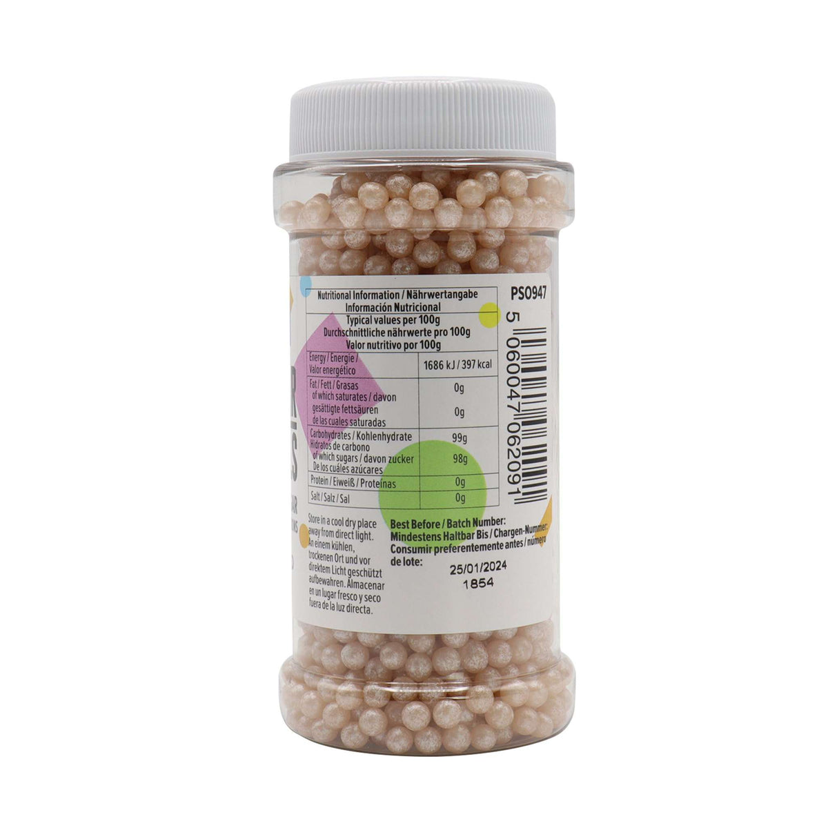 Zuckerperlen - Perlmutt-Auster (100g / 3,5oz)