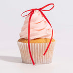Lintstrik Taarttoppers - Rood (8 stuks)