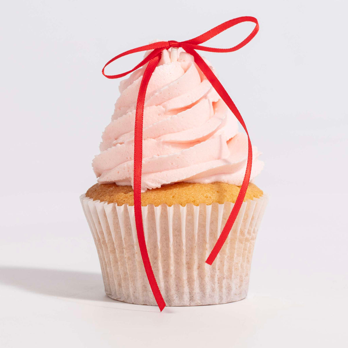 Red Ribbon Bow Toppers Pk/8