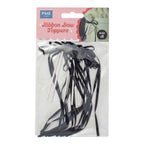 Lintstrik Taarttoppers - Zwart (8 stuks)