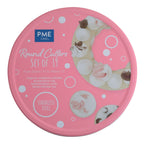 Round Fondant Cutters Set Of 19 (20mm / 3/4" to 175mm / 7")