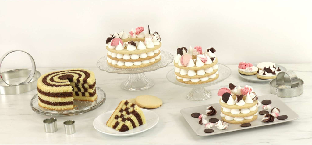 Round Fondant Cutters Set Of 19 (20mm / 3/4" to 175mm / 7")