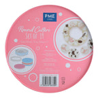Round Fondant Cutters Set Of 19 (20mm / 3/4" to 175mm / 7")
