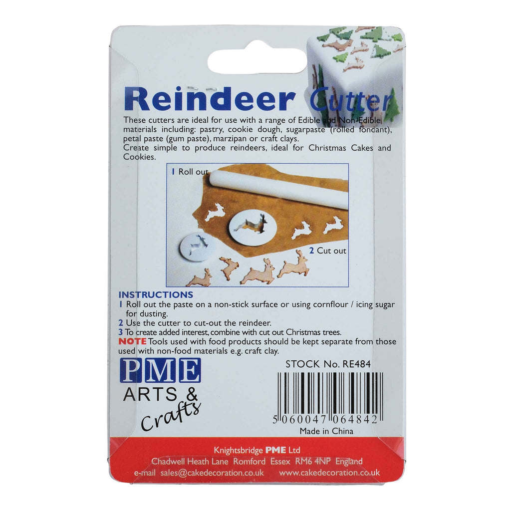 Medium Reindeer Fondant Cutter