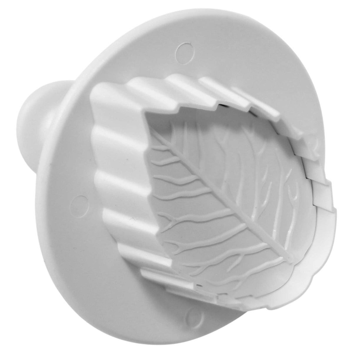 Large Veined Rose Leaf Plunger Cutter (40mm)