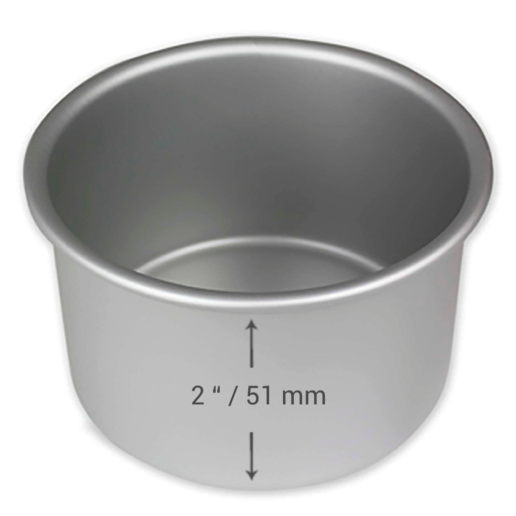 Round Aluminium Cake Tin (5 x 2" / 127 x 51mm)
