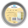 Molde para Pastel Redondo de Aluminio Anodizado PME Profundidad de 6 x 2-pulgadas