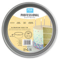 Molde para Pastel Redondo de Aluminio Anodizado PME Profundidad de 14 x 4-pulgadas