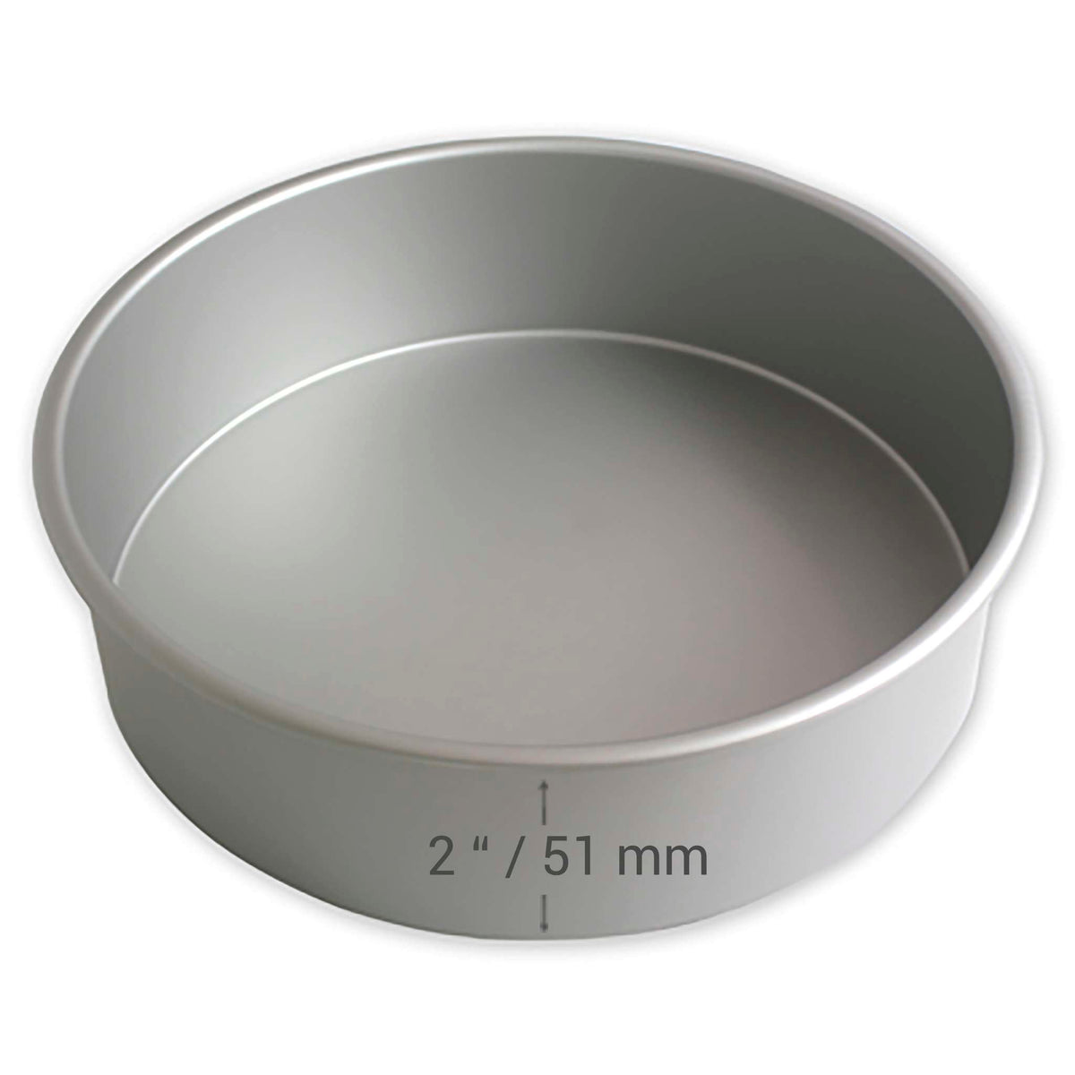 Round Aluminium Cake Tin (15 x 2" / 381 x 51mm)