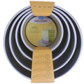 Round Aluminium Cake Tins Set Of 4 (6, 8, 10, 12" x 4")