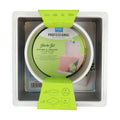Starter Set Aluminium Cake Tins Set Of 2 - Square (8" x 4") Round (6" x 4")