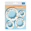 Round And Wavy Fondant Cutters Set Of 4