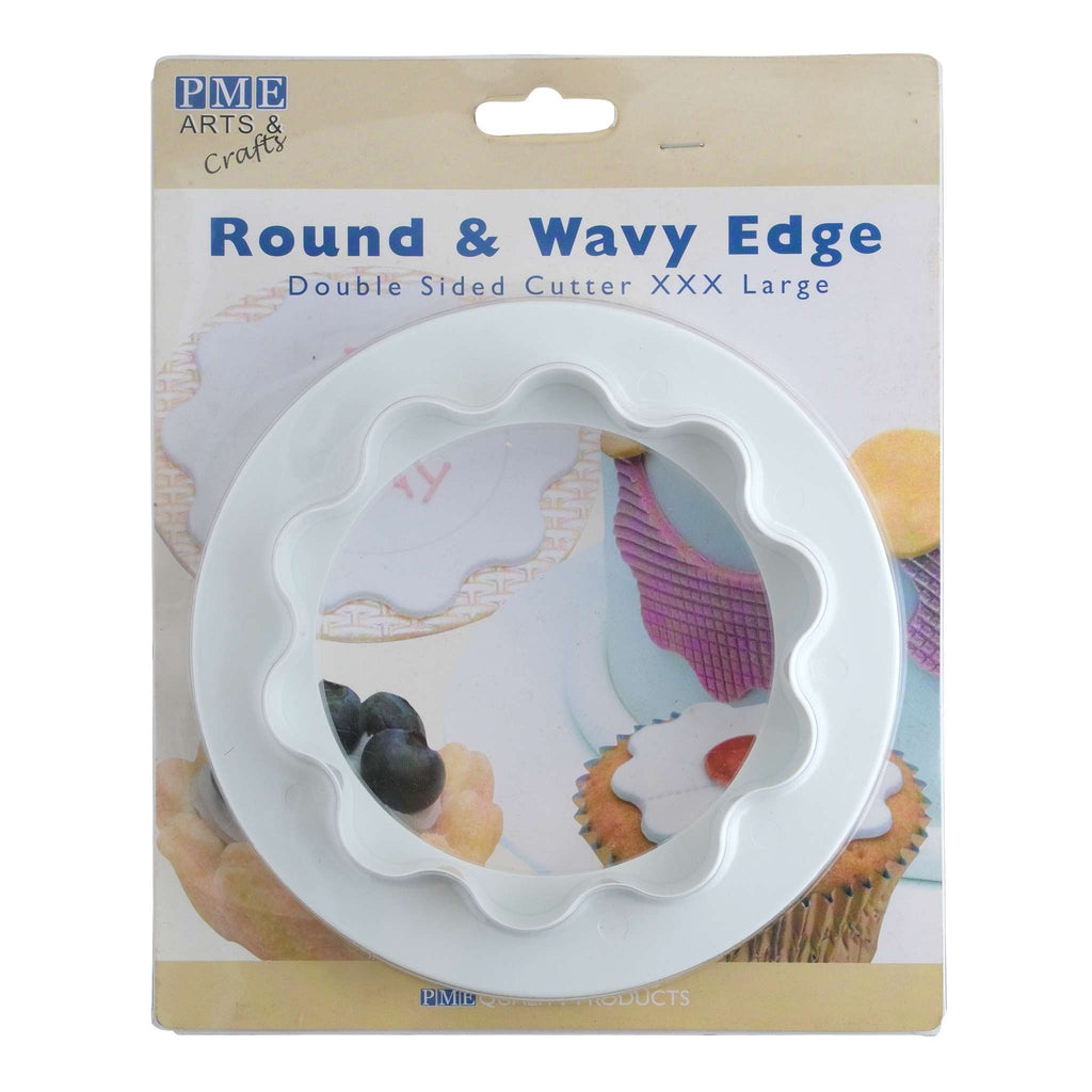 XXX Large Round And Wavy Fondant Cutter