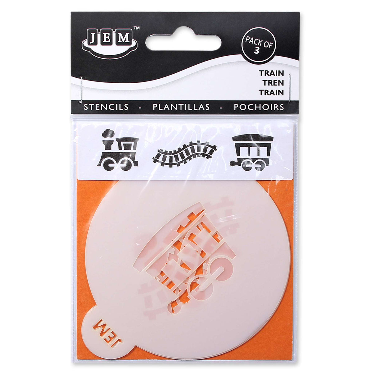 Train Stencils (Pk/3)