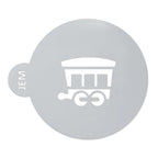 JEM Schablone - Zug, 3-teiliges Set (90mm / 3,5 Zoll)