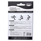 Plantillas JEM - Futbolistas, Set de 3 (90mm / 3.5")