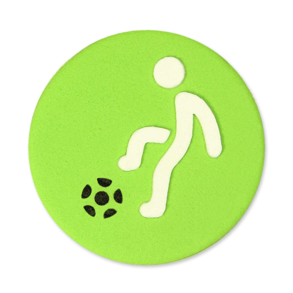 Plantillas JEM - Futbolistas, Set de 3 (90mm / 3.5")