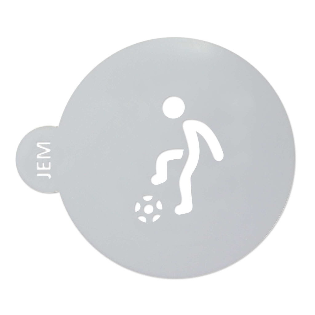 Plantillas JEM - Futbolistas, Set de 3 (90mm / 3.5")