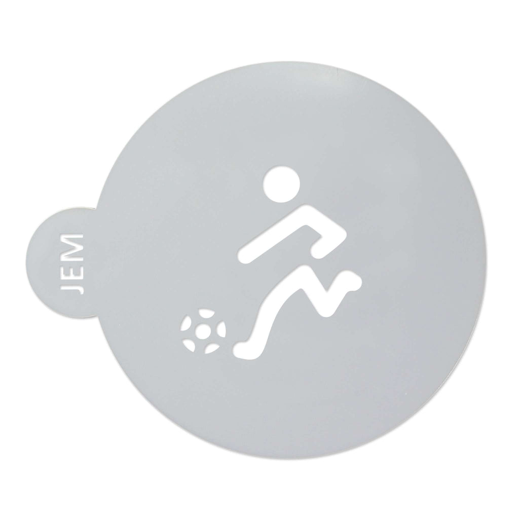 Plantillas JEM - Futbolistas, Set de 3 (90mm / 3.5")