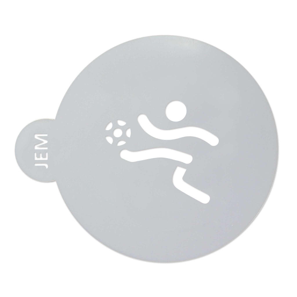 Plantillas JEM - Futbolistas, Set de 3 (90mm / 3.5")