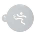 Plantillas JEM - Futbolistas, Set de 3 (90mm / 3.5")