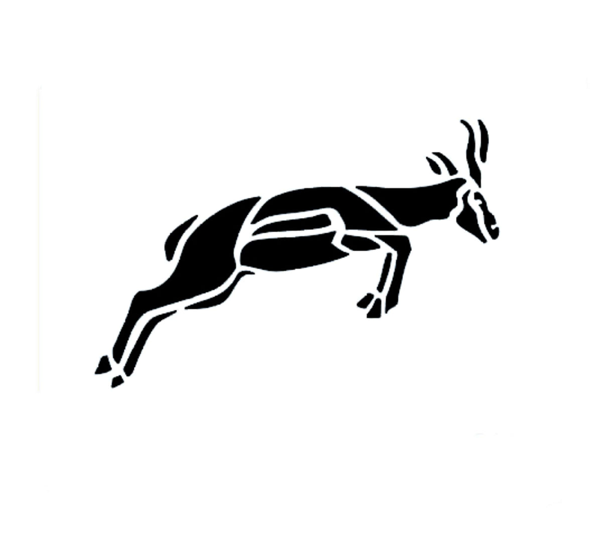 JEM Sjabloon - Springbok (46 x 98mm / 2 x 4")