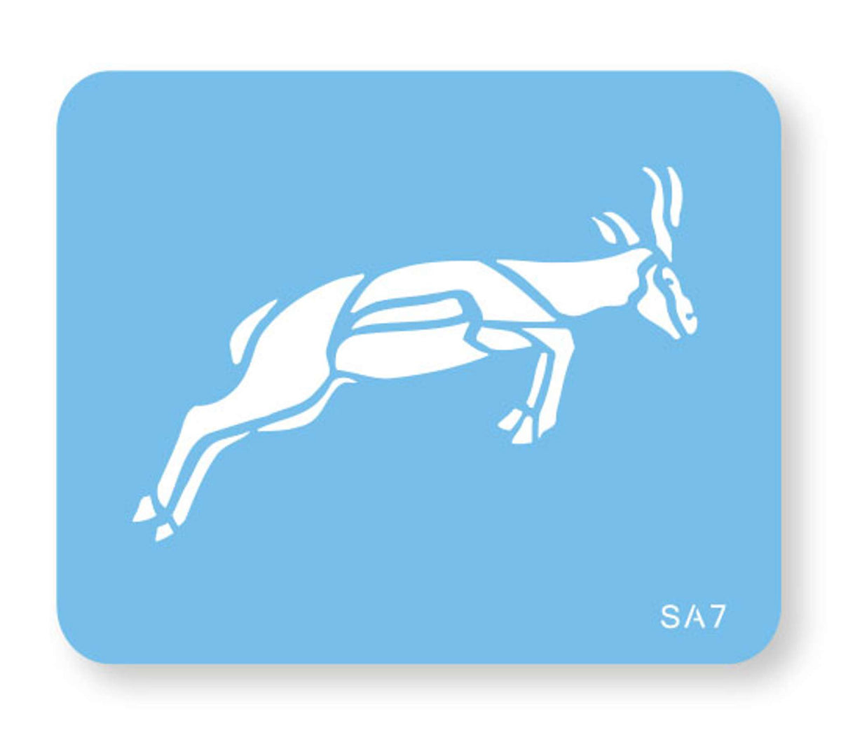 JEM Sjabloon - Springbok (46 x 98mm / 2 x 4")