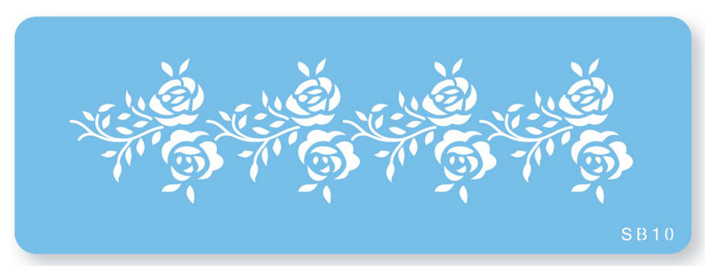 JEM Schablone - Rosenkranz (162 x 42mm / 4,5 x 1,6 Zoll)