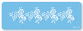 JEM Schablone - Rosenkranz (162 x 42mm / 4,5 x 1,6 Zoll)