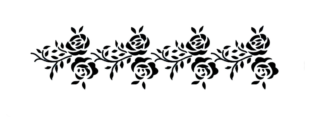 JEM Schablone - Rosenkranz (162 x 42mm / 4,5 x 1,6 Zoll)
