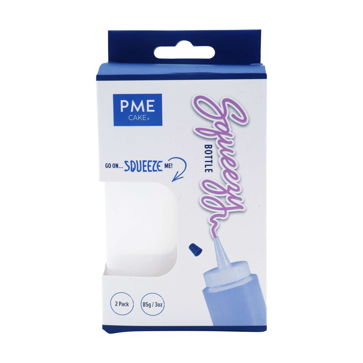 Plastikflaschen mit Dosierspitze, 2er-Pack (2 x 85g / 3oz)