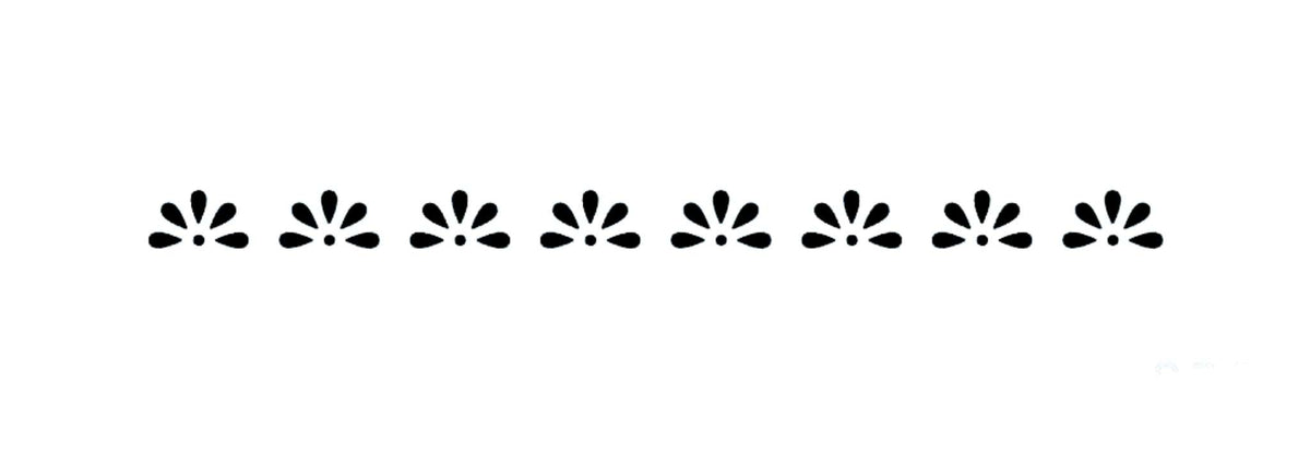 Half Daisy Border