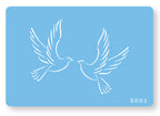 Plantilla de Palomas Volando JEM