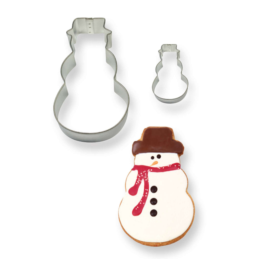 Snowman Cookie Cutters Set Of 2