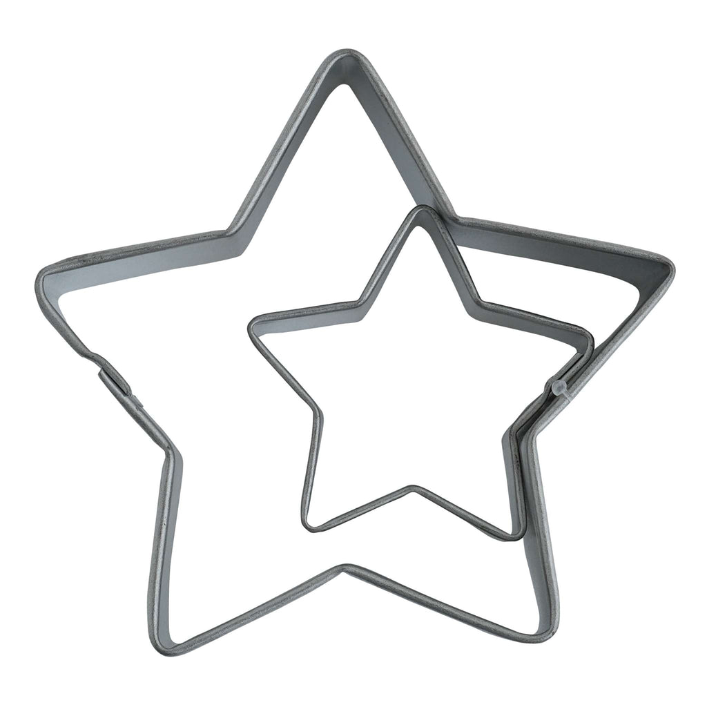 Star Cookie Cutters Set Of 2