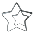 Star Cookie Cutters Set Of 2