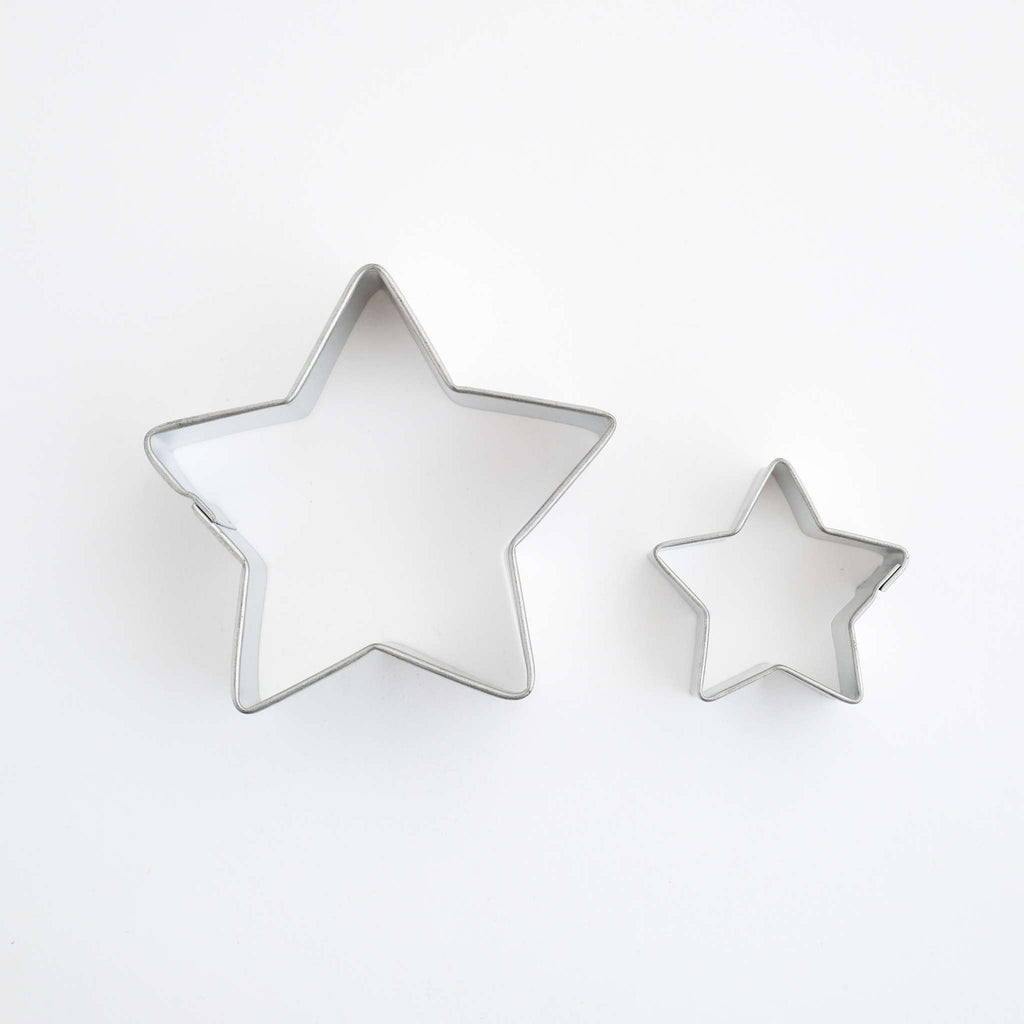 Star Cookie Cutters Set Of 2
