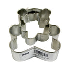Teddy Cookie Cutters Set Of 2