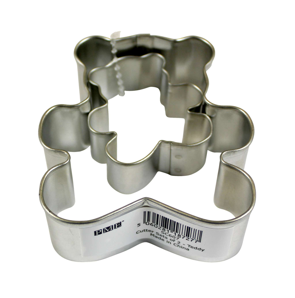 Teddy Cookie Cutters Set Of 2